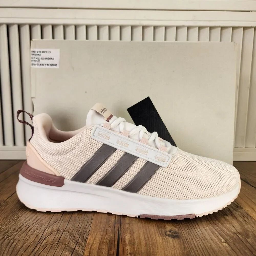 Adidas Racer TR21 HP2743 Womens Sz 8.5 Pink Gray Athletic Training Sneaker Shoes